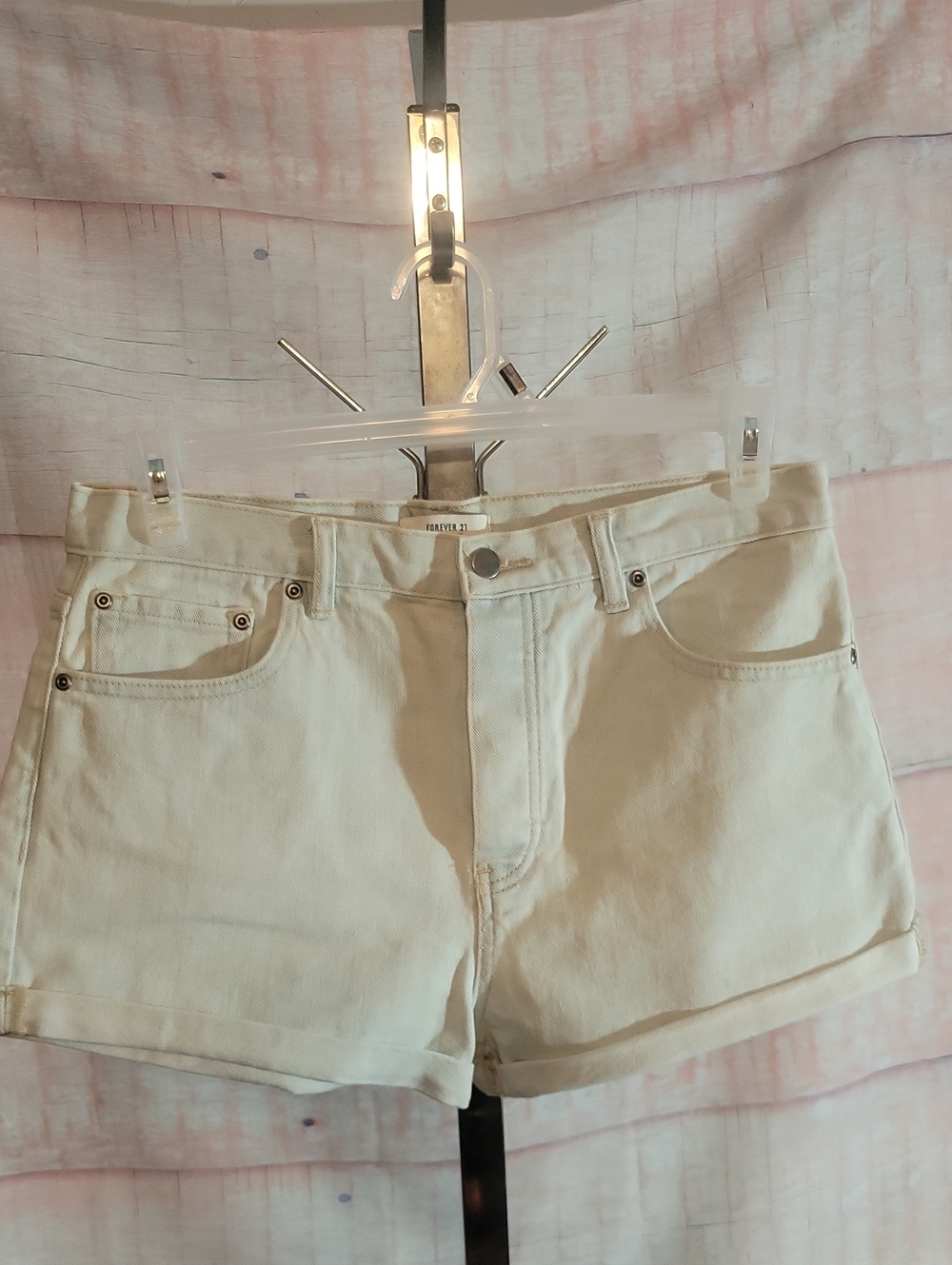 Forever 21 Light Blue Denim Shorts